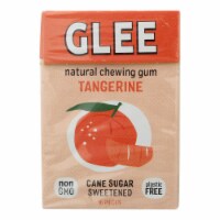 Glee Gum Chewing Gum - Tangerine - Case of 12 - 16 Pieces