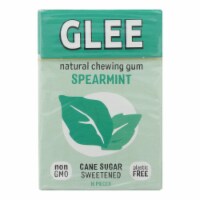 Glee Gum Chewing Gum - Spearmint - Case of 12 - 16 Pieces