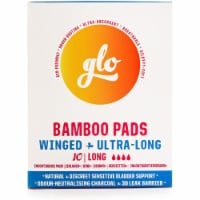 Glo - Pads Long Bmboo Sens Bldr - Case of 8-10 CT