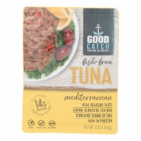 Good Catch - Fish Free Tuna Mediterran - Case of 12 - 3.3 oz.