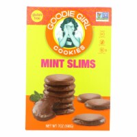 Goodie Girl Cookies Cookies - Mint Slims - Choclt - Case of 6 - 7 oz.