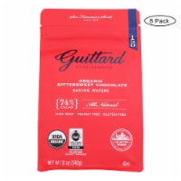 Guittard Chocolate Baking Wafers - Organic - 74% Bittersweet - Case of 8 - 12 oz.