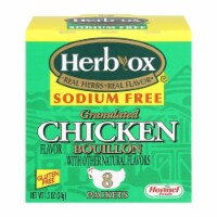 Herb-Ox Boullion - Chicken - Low Sodium - Case of 12 - 8 count