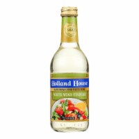Holland House Holland House White Wine Vinegar - Vinegar - Case of 6 - 12 Fl oz.