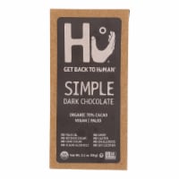 Hu - Dark Chocolate Bar Simple - Case of 12-2.1 oz.