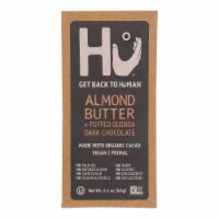 Hu - Dark Chocolate Bar Almond Butter Quinoa - Case of 12-2.1 oz.