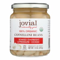 Jovial - 100 Percent Organic Cannellini Beans - Case of 6 - 13 oz.