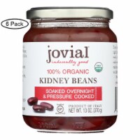 Jovial - Beans Organic Kidney - Case of 6 - 13 oz.