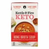 Kettle And Fire - Keto Soup Spicy Cauli/chkb - Case of 6 - 16.9 oz.
