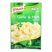 Knorr Sauce Mix - Garlic and Herb - 1.6 oz - Case of 12