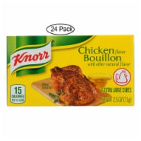 Knorr Bouillon Cubes - Chicken - Extra Large - 2.5 oz - Case of 24