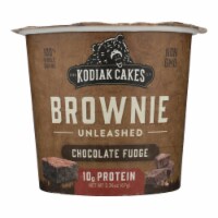 Kodiak Cakes - Brownie In Cup Chocolate Fudge - Case of 12-2.36 oz.