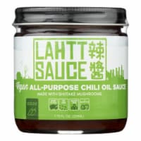 Lahtt Sauce Co - Sauce Chili Oil Vegan - Case of 6 - 7.75 oz.