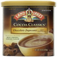 Land O' Lakes Cocoa Classics - Supreme Hot - Case of 6 - 14.8 oz.