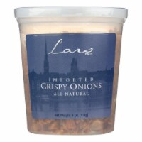 Lar's Own - Crispy Onions - Case of 12 - 4 oz.