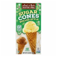 Let's Do Ice Cream Cones - Sugar - Case of 12 - 4.6 oz.