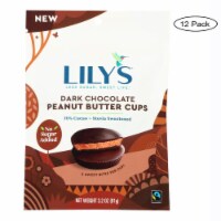 Lily`s - Sweets - Peanut Butter Cup Dark Chocolate - Case of 12 - 3.2 oz.
