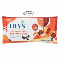 Lily`s - Sweets - Baking Chips Sem Sweet Styl - Case of 12 - 9 oz.