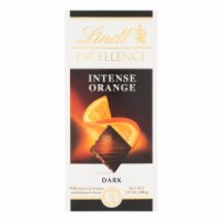 Lindt - Bar Chocolate Excel Orange - Case of 12-3.5 oz.