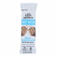 Little Secrets Crispy Wafer - Milk Chocolate With Sea Salt - Case of 12 - 1.4 oz.