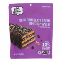 Little Secrets - Crispy Wafrs Dark Chocolate Sea Salt - Case of 6-3.5 oz.