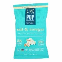 Live Love Pop - Popcorn Salt & Vinegar - Case of 12 - 4.4 oz.