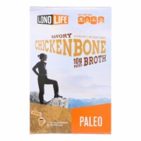 Lonolife Chicken Bone Broth  - Case of 6 - 4/.56 oz.