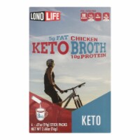 Lonolife - Bone Broth Chicken Keto - Case of 6 - 4/.67 oz.