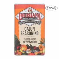 La Fish Fry Seasoning - Cajun - Case of 12 - 8 oz.