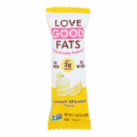 Love Good Fats - Bar Lemon Mousse - Case of 12 - 1.38 oz.