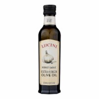 Lucini Italia Robust Garlic Extra Virgin Olive Oil - Case of 6 - 8.5 Fl oz.