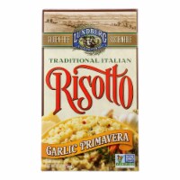 Lundberg Family Farms Risotto Garlic Primavera - Case of 6 - 5.5 oz.