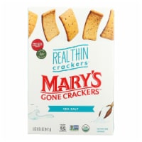 Mary's Gone Crackers Real Thin Crackers - Case of 6 - 5 oz.