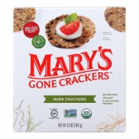 Mary's Gone Crackers Herb Crackers  - Case of 6 - 6.5 oz.