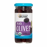 Mediterranean Organic Organic Ripe Pitted Black Olives - Case of 12 - 8.1 oz.