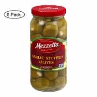 Mezzetta Reese Mezzetta Olive Stuffed Garlic - Case of 6 - 10 oz.