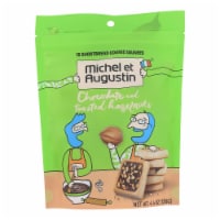 Michel Et Augustin - Cookie Chocolate Hazelnut 15 Sq - Case of 6 - 4.4 oz.