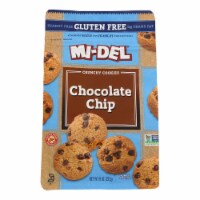 Mi-Del's Gluten-Free Chocolate Chip Crunchy Cookies - Case of 8 - 8 oz.