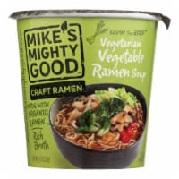 Mike's Mighty Good Vegetarian Vegetable Ramen Soup - Case of 6 - 1.9 oz.