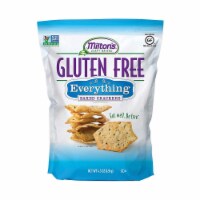 Miltons Gluten Free Baked Crackers - Everything - Case of 12 - 4.5 oz.