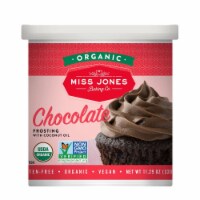 Miss Jones Organic Chocolate Frosting  - Case of 6 - 320 GRM