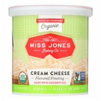 Miss Jones Baking Co Organic Cream Cheese - Case of 6 - 11.29 oz.