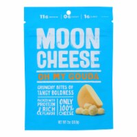 Moon Cheese Gouda Dehydrated Cheese Snack  - Case of 12 - 2 oz.