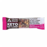 Munk Pack - Keto Nt&sd Sea Salt Dark Chocolate - Case of 12 - 1.23 oz.