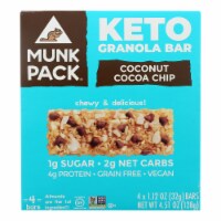 Munk Pack - Green Bar Coconut Coco Chips Kto - Case of 6 - 4/1.12oz.