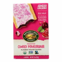Nature's Path Organic Frosted Toaster Pastries - Cherry Pomegranate - Case of 12 - 11 oz.