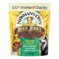 Newman's Own Organic Beef Jerky Original Recipe - Case of 6 - 5 oz.