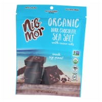 Nibmor - Chocolate Dark Sea Salt 80% Cacao - Case of 6-3.56 oz.