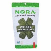 Nora Snacks Seaweed Snacks Crispy Original - Case of 12 - 1.13 oz.