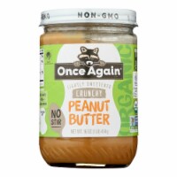 Once Again - Peanut Butter Crunch - Case of 6-16 oz.